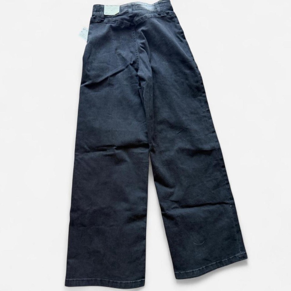 Free People We The Free Bex Wide Leg Jeans Black NWT Size 25 High Rise Wide Leg - Picture 2 of 4